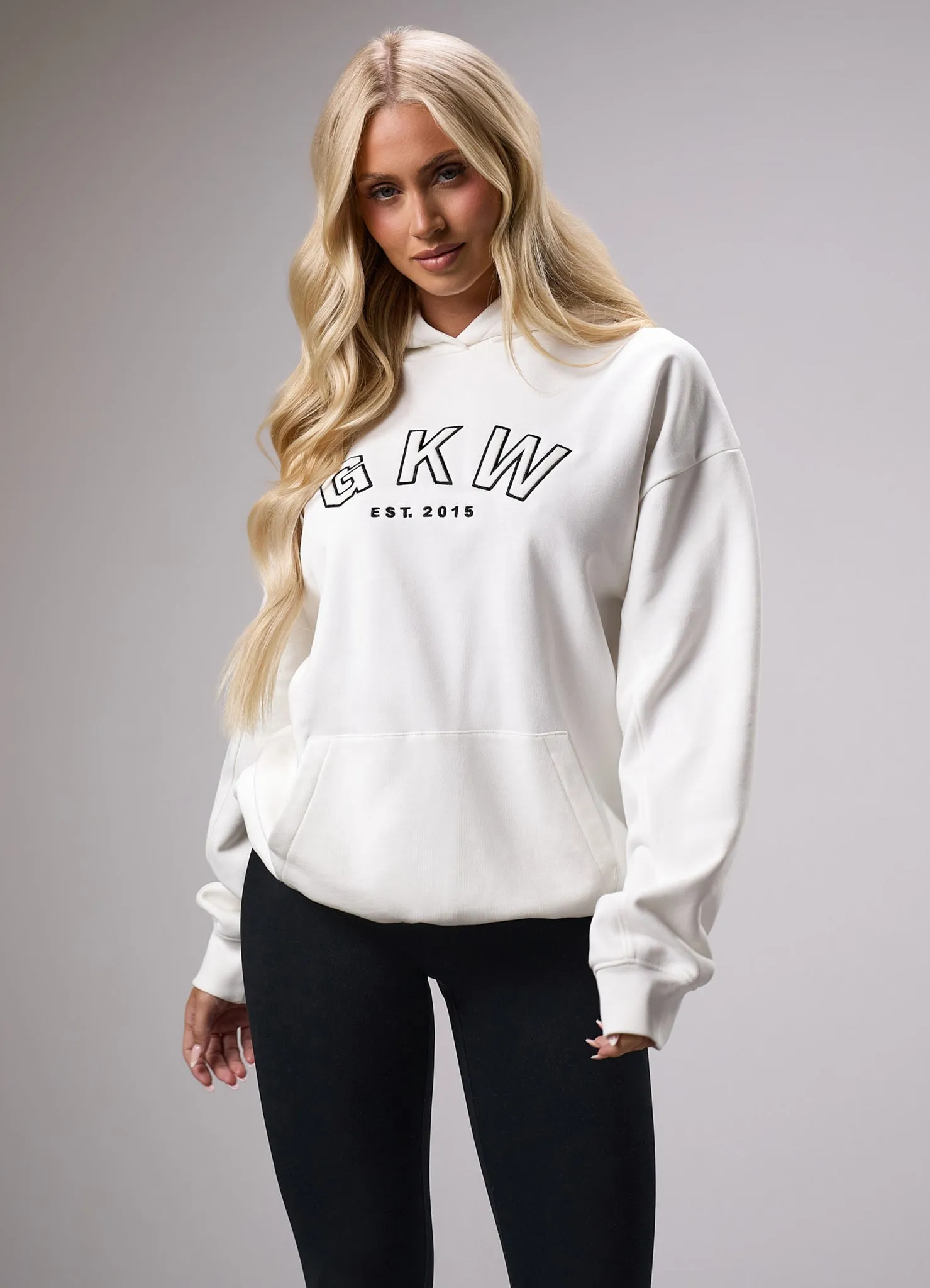 GKW Sports Luxe Hoodie - Cream sold by The Gym King