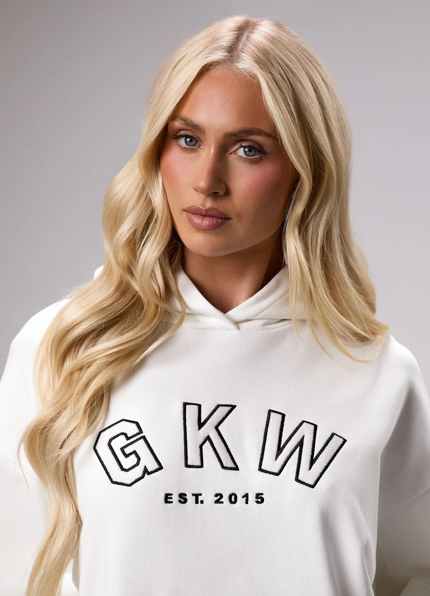 GKW Sports Luxe Hoodie - Cream sold by The Gym King product image thumbnail 3
