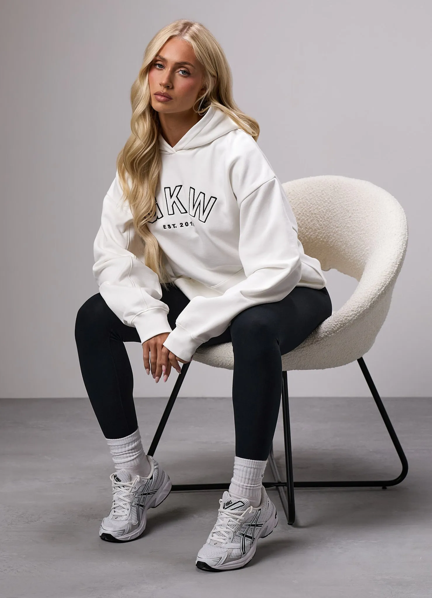 GKW Sports Luxe Hoodie - Cream sold by The Gym King product image thumbnail 5