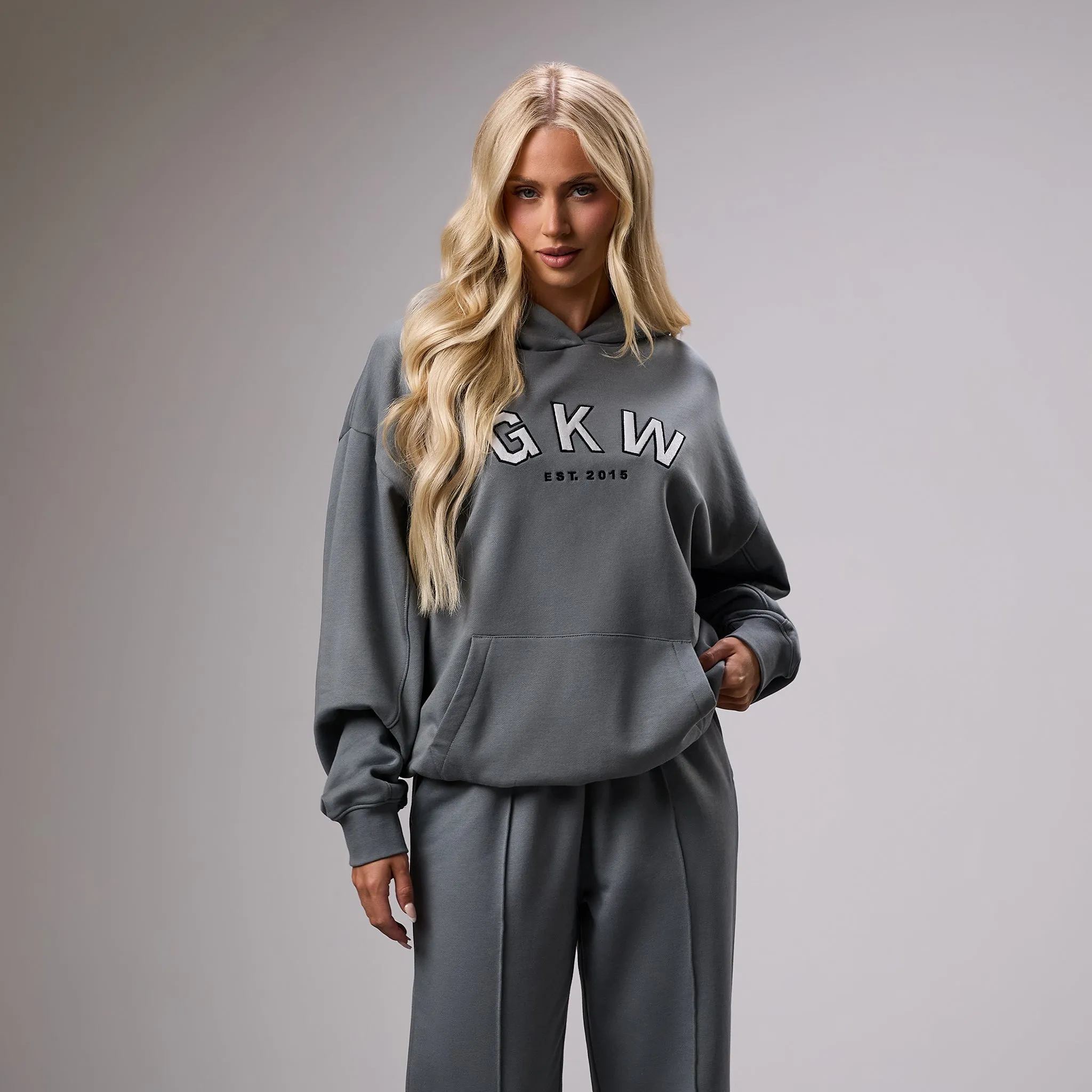 GKW Sports Luxe Hoodie - Dark Sage sold by The Gym King product image thumbnail 2