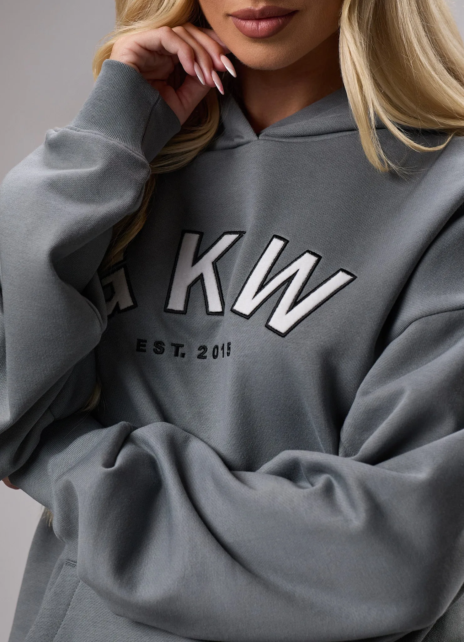 GKW Sports Luxe Hoodie - Dark Sage sold by The Gym King product image thumbnail 4