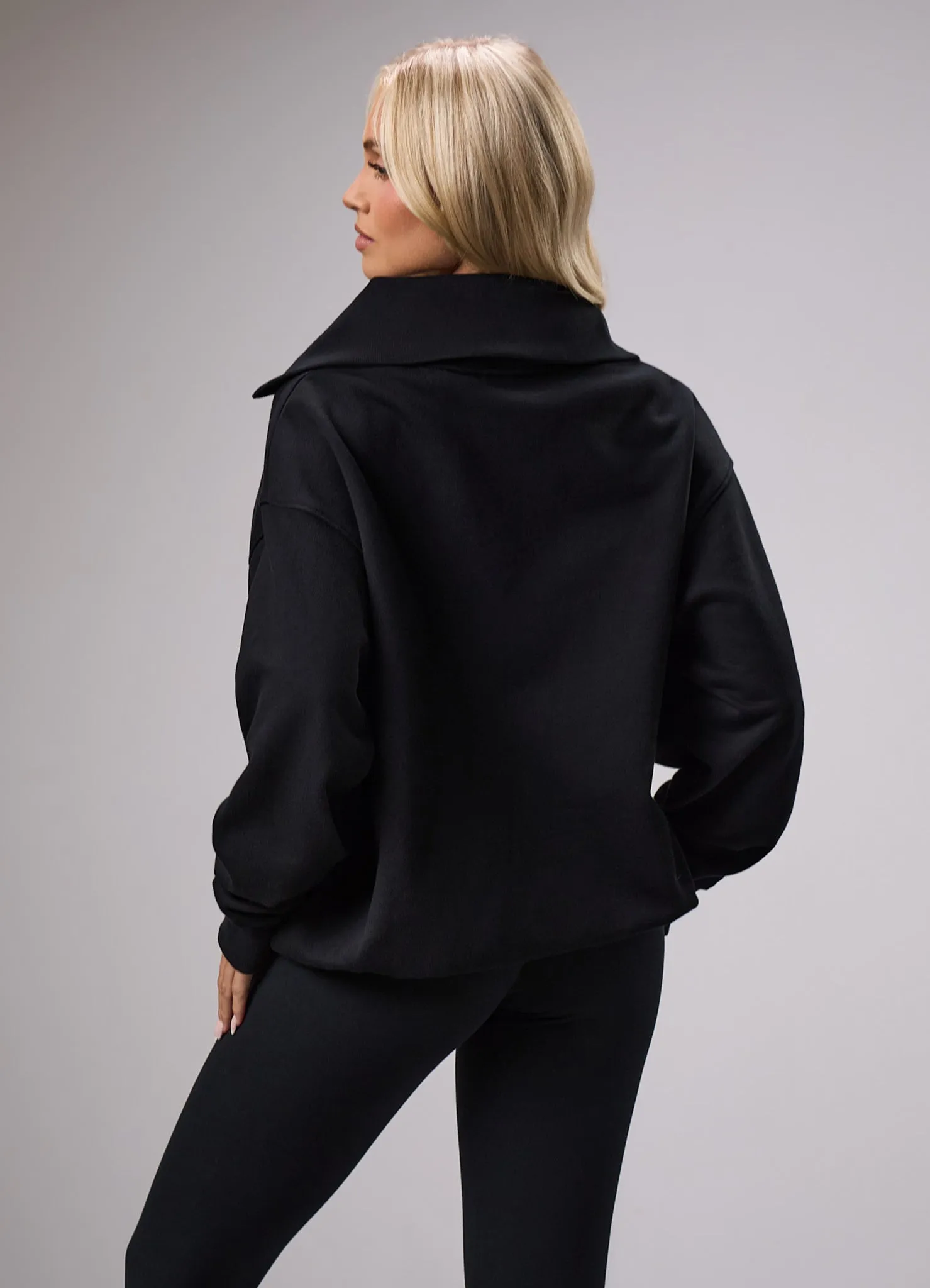 GKW Sports Luxe Rib Collar Funnel - Black sold by The Gym King product image thumbnail 4