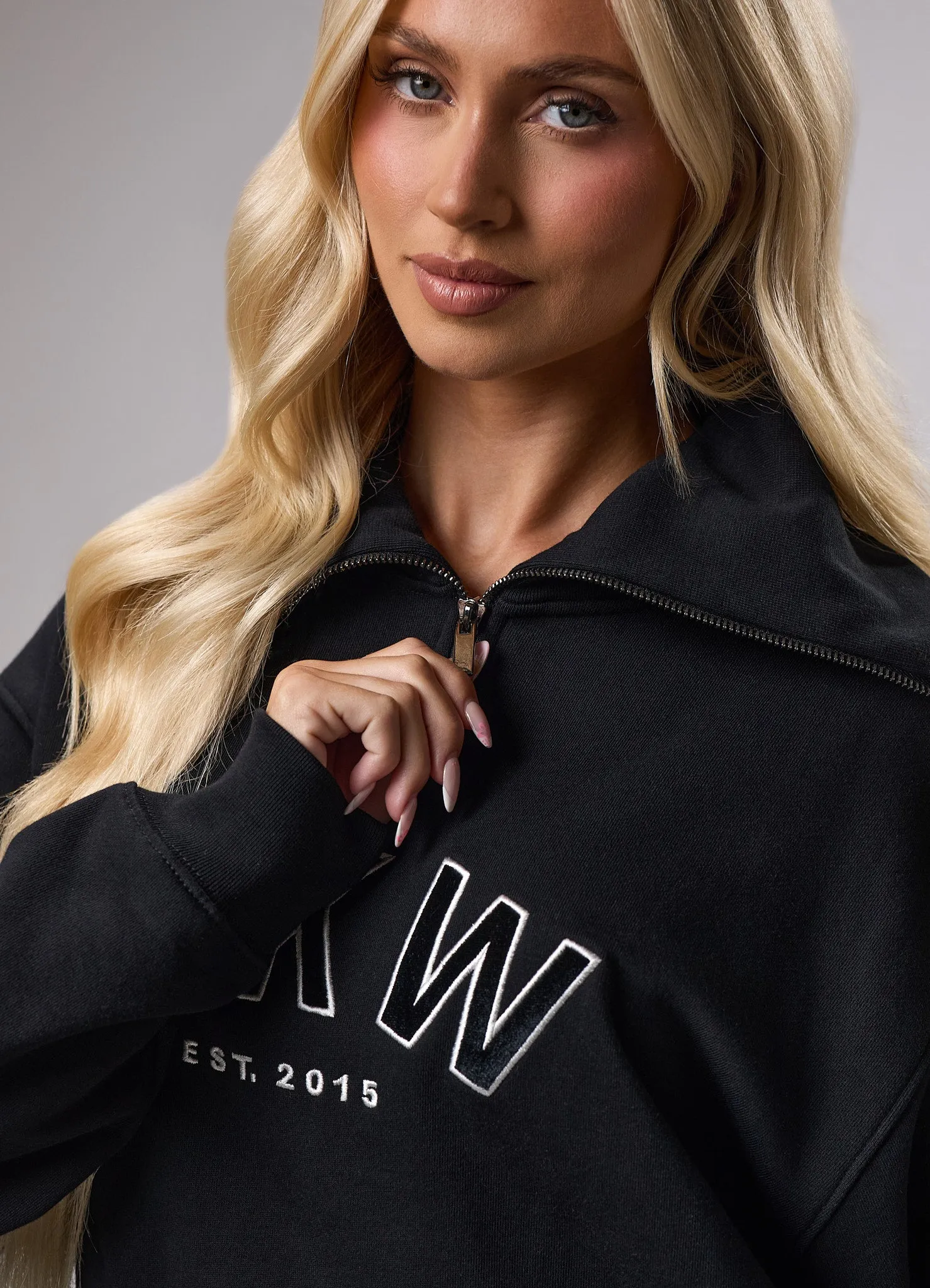 GKW Sports Luxe Rib Collar Funnel - Black sold by The Gym King product image thumbnail 5