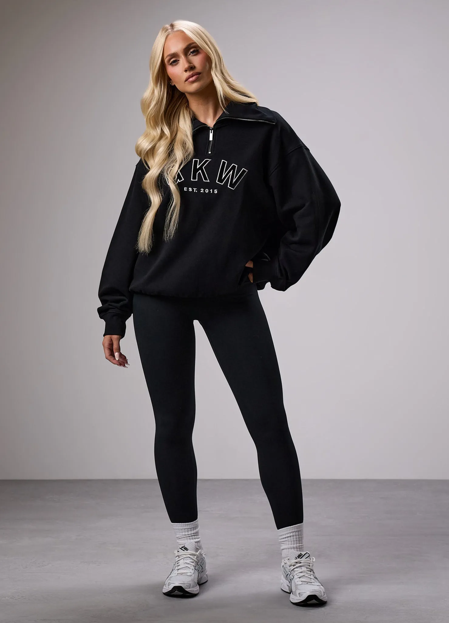 GKW Sports Luxe Rib Collar Funnel - Black sold by The Gym King product image thumbnail 3