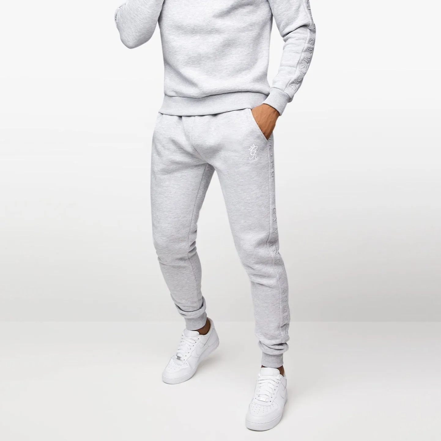 Gym King Elevate Jogger - Grey Marl sold by The Gym King product image thumbnail 2