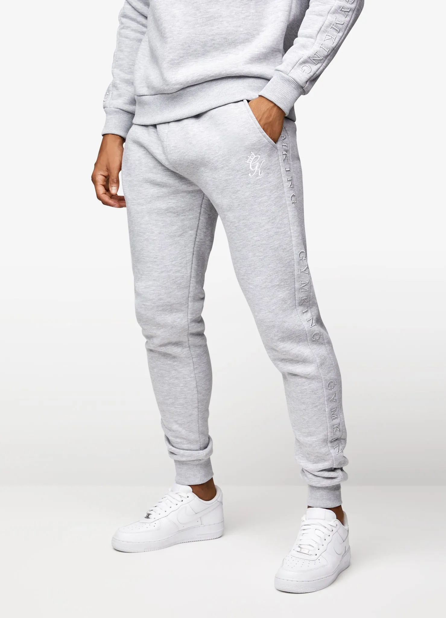 Gym King Elevate Jogger - Grey Marl sold by The Gym King product image thumbnail 5