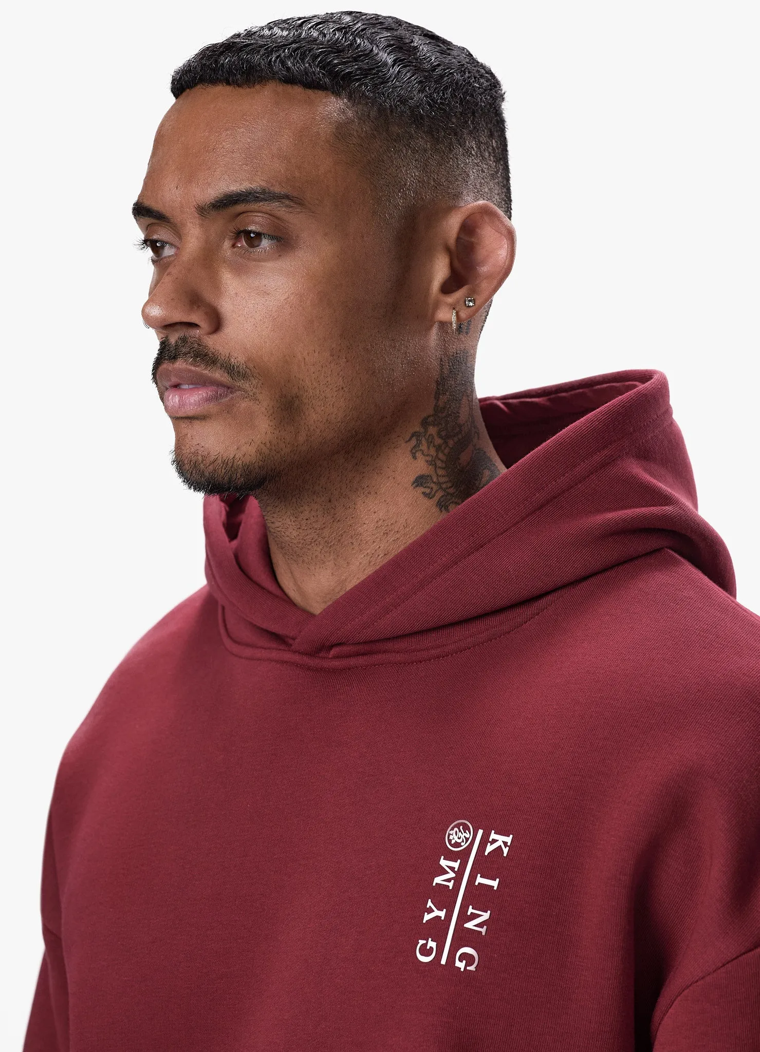 Gym King Division Hood Tracksuit - Crimson sold by The Gym King product image thumbnail 5