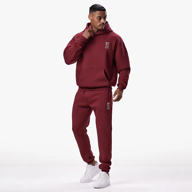 Gym King Division Hood Tracksuit - Crimson sold by The Gym King product image thumbnail 2