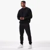 Gym King Division Crew Tracksuit - Black sold by The Gym King