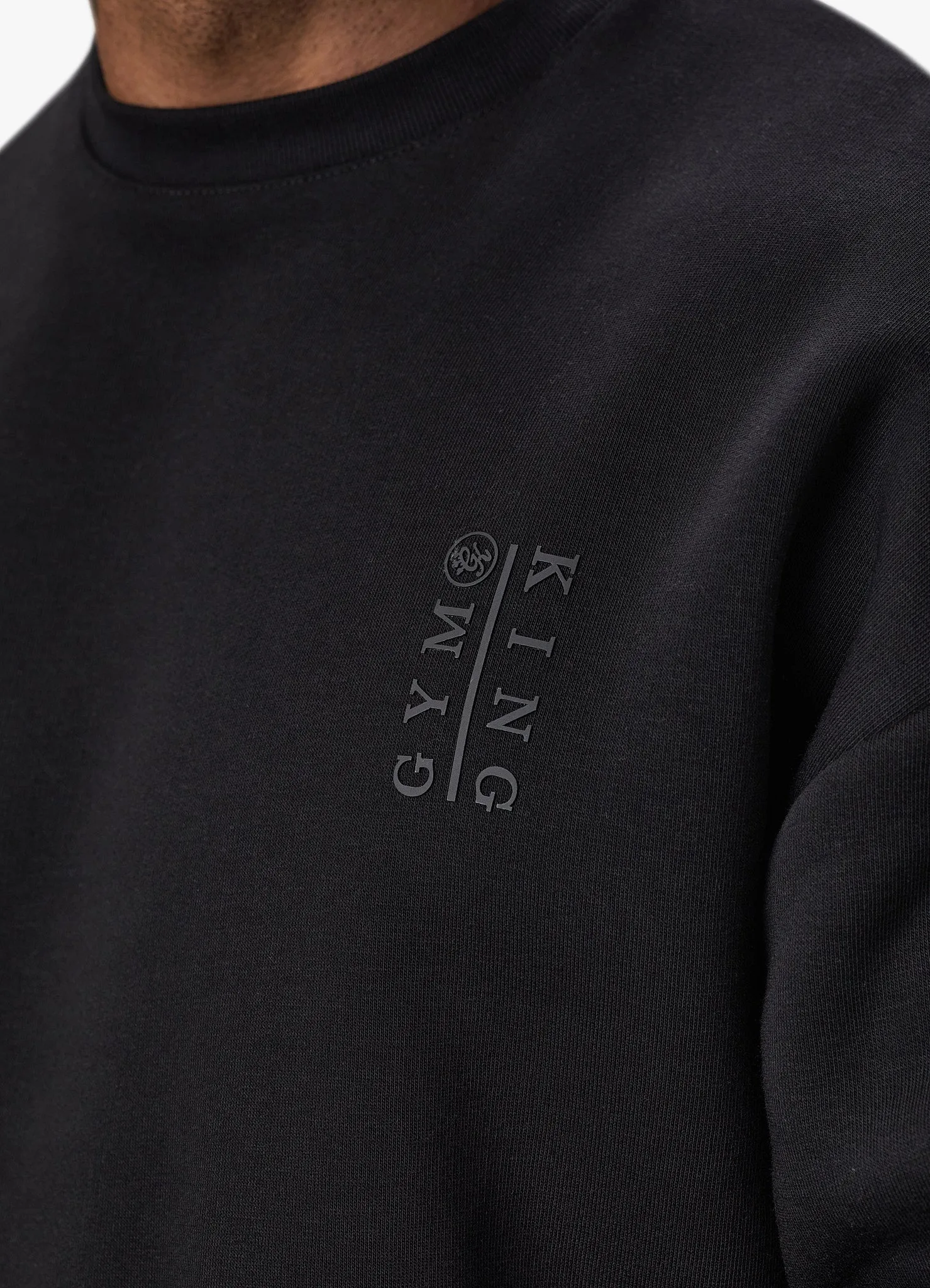 Gym King Division Crew - Black sold by The Gym King product image thumbnail 4