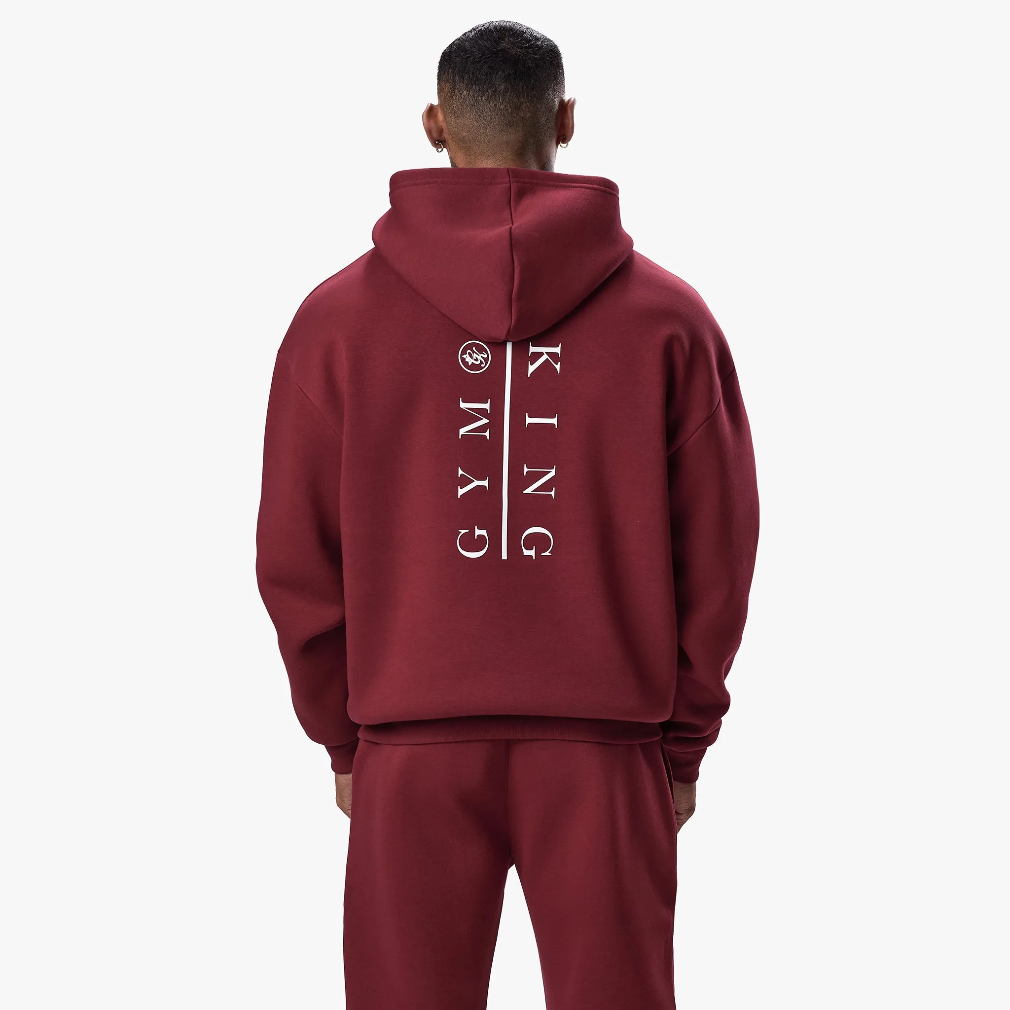 Gym King Division Hood - Crimson sold by The Gym King product image thumbnail 2