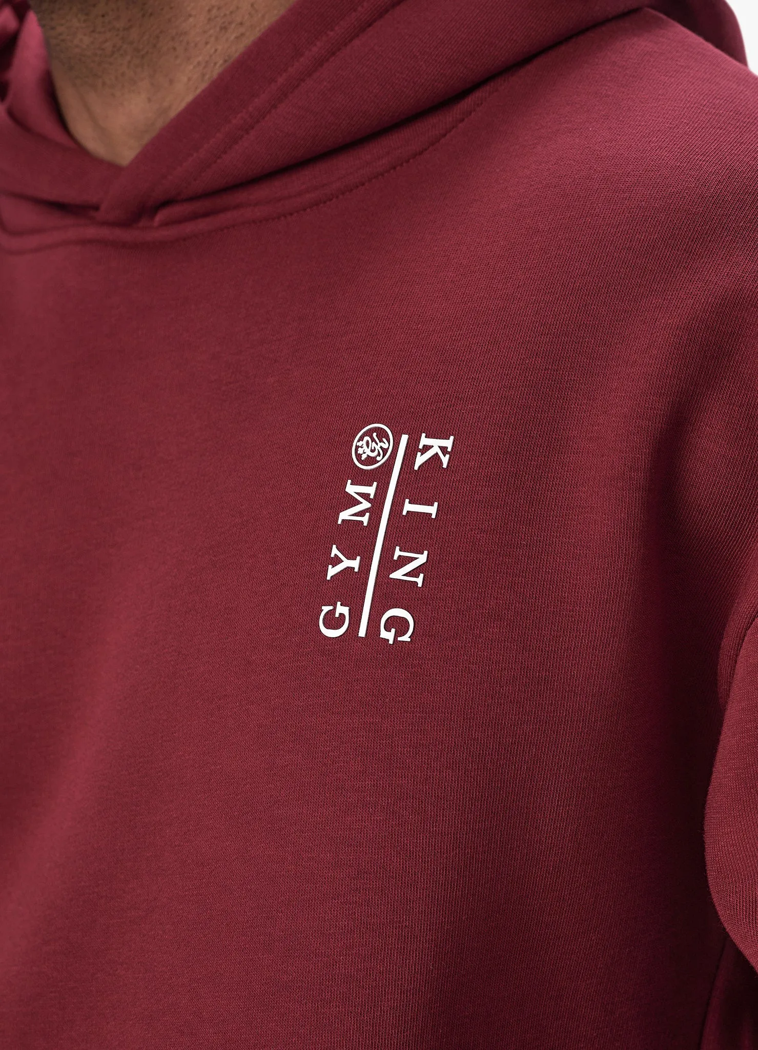 Gym King Division Hood - Crimson sold by The Gym King product image thumbnail 5