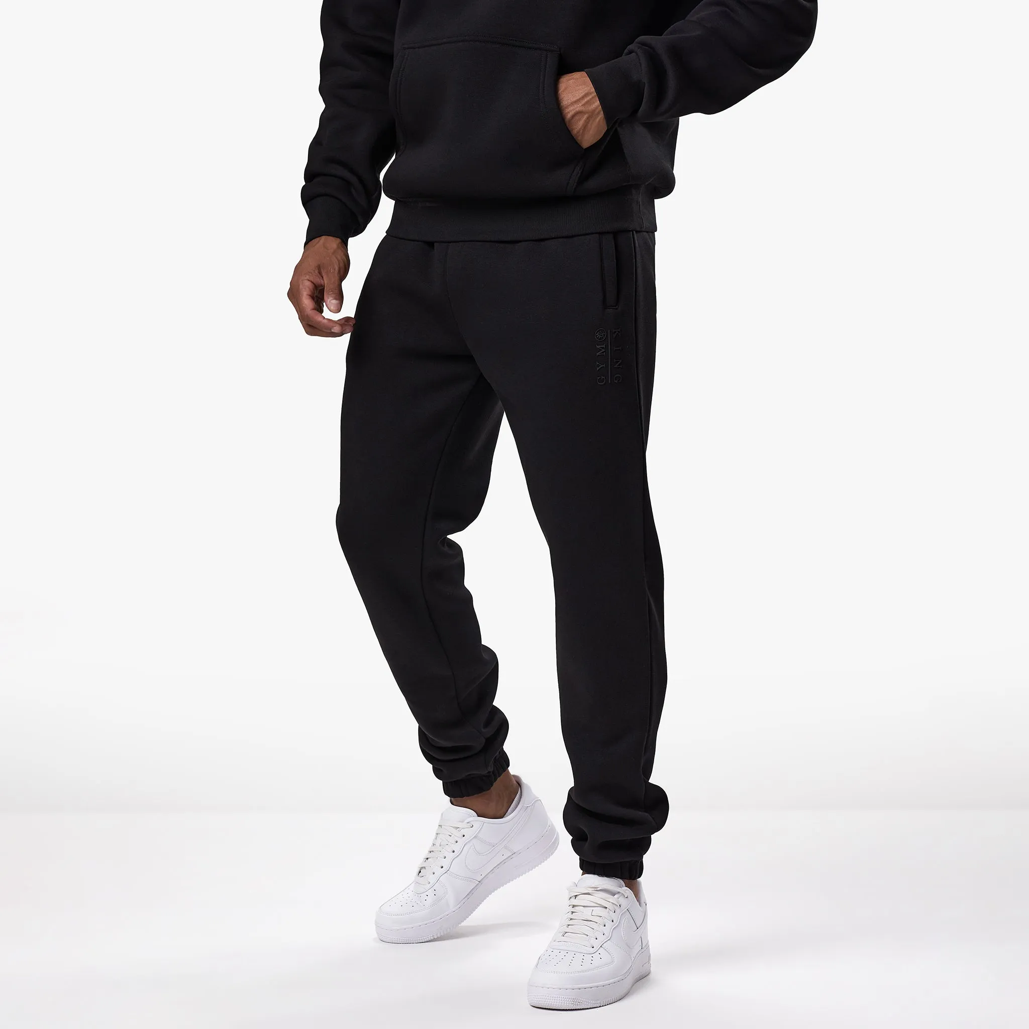 Gym King Division Jogger - Black sold by The Gym King product image thumbnail 2