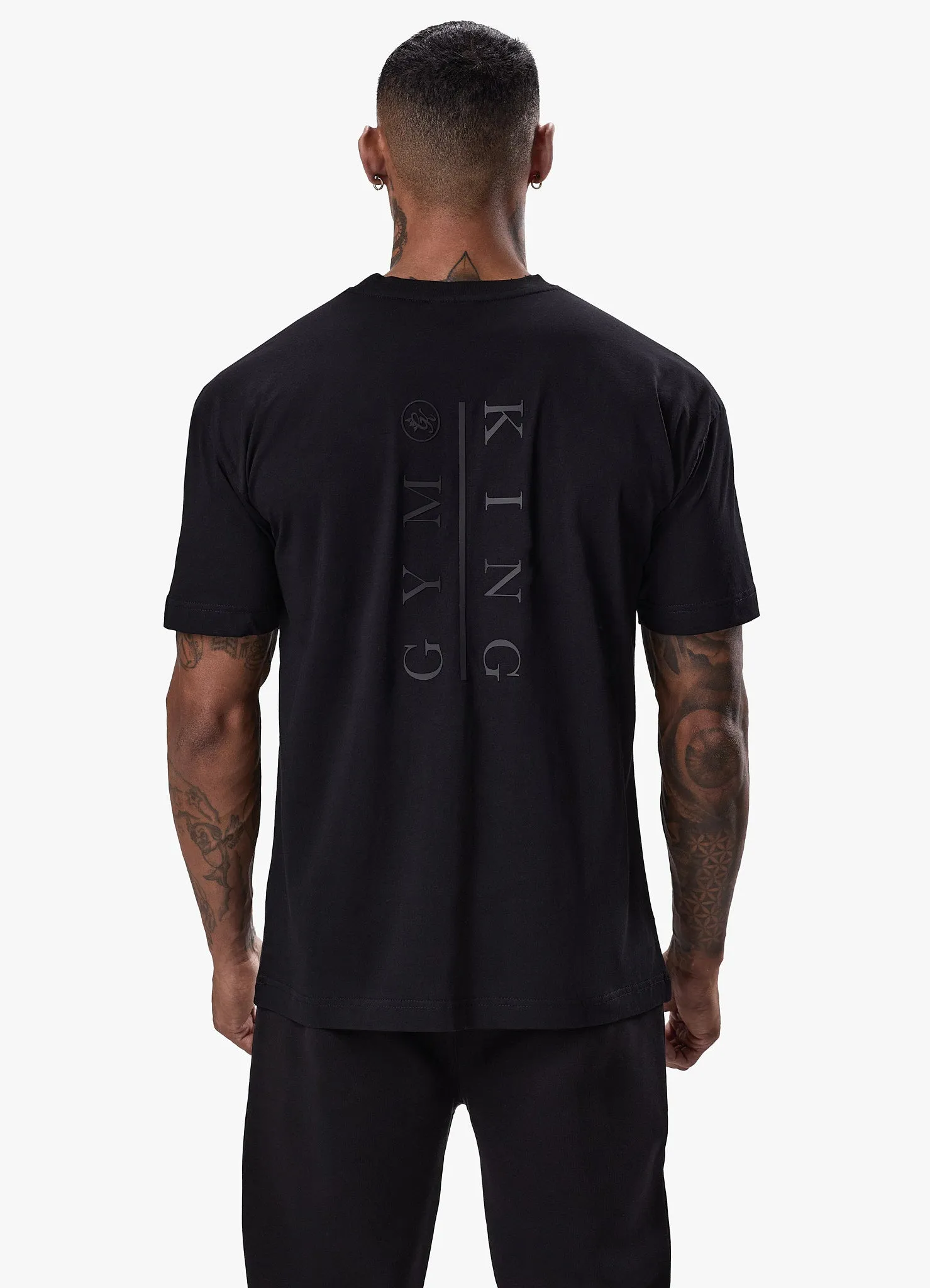 Gym King Division Tee - Black sold by The Gym King product image thumbnail 3