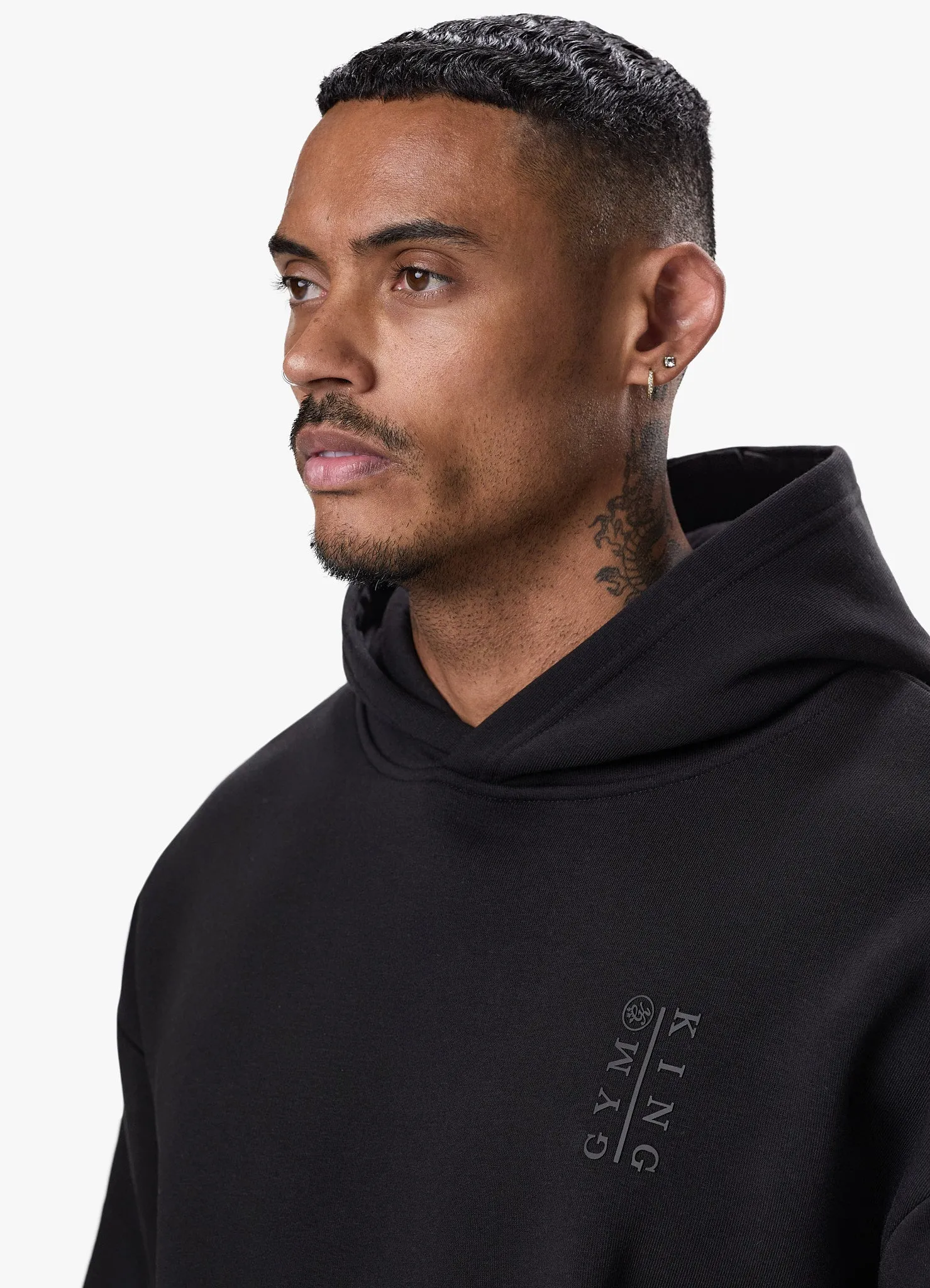 Gym King Division Hood - Black sold by The Gym King product image thumbnail 5