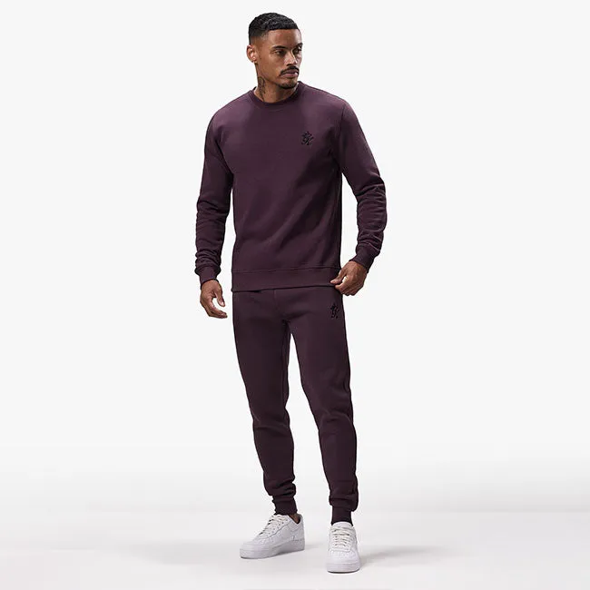 Gym King Fundamental Crew Tracksuit - Deep Plum sold by The Gym King product image thumbnail 2