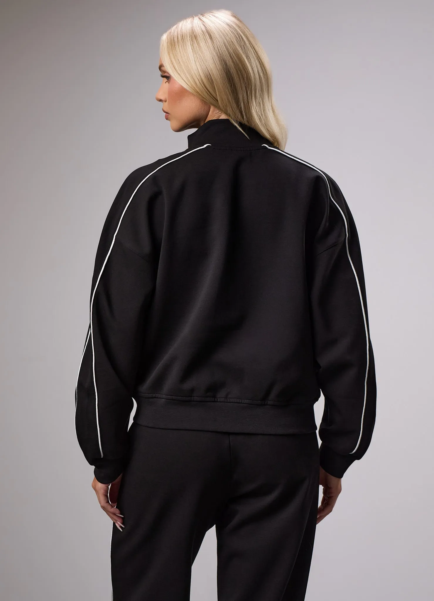 GKW Sports Luxe Tracksuit - Black sold by The Gym King product image thumbnail 4