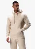 Gym King Fundamental Fleece Hood Tracksuit - Light Sand sold by The Gym King