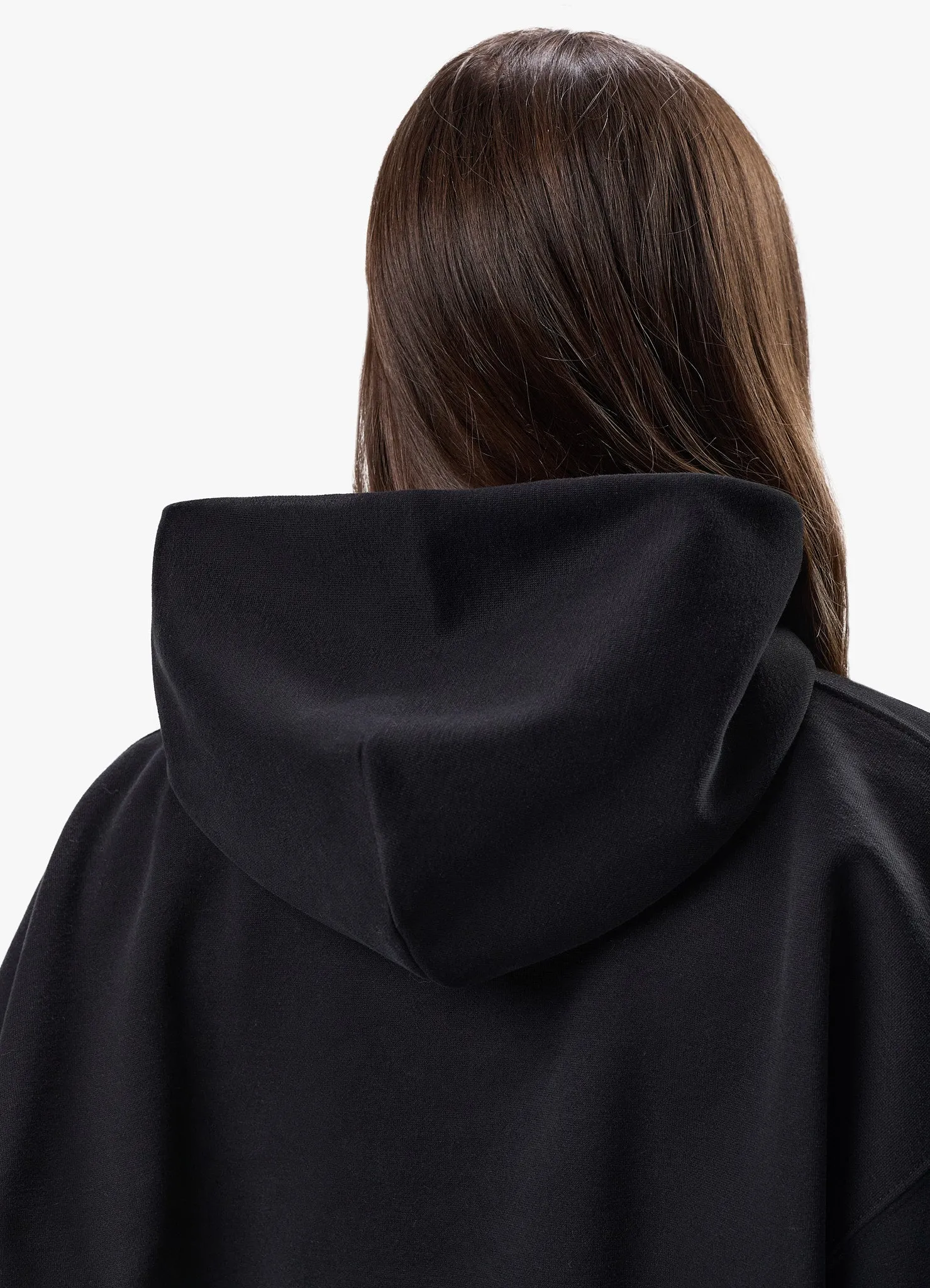 Gym King Luxe Fleece Hood - Black sold by The Gym King product image thumbnail 4