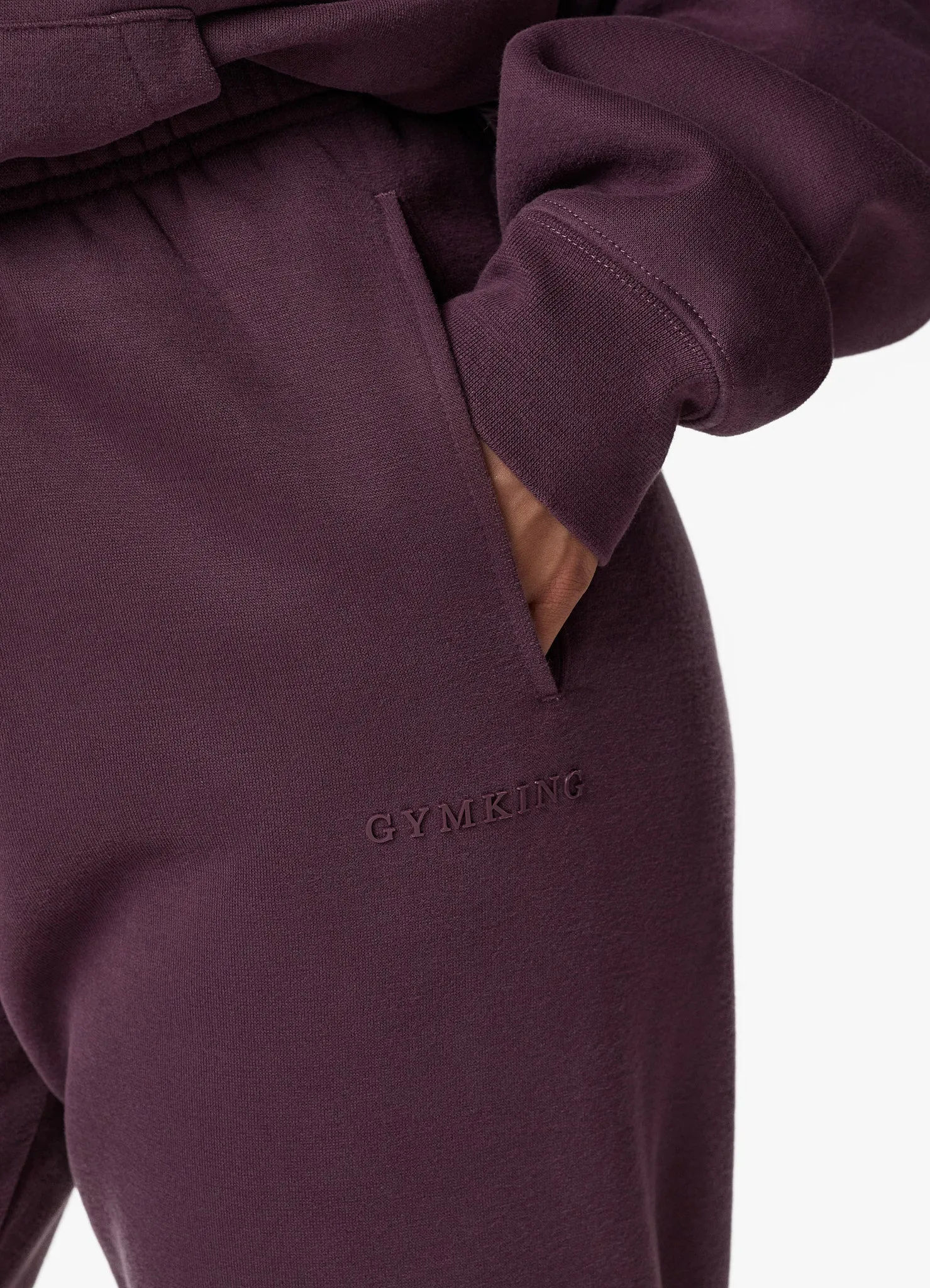 Gym King Luxe Jogger - Deep Plum sold by The Gym King product image thumbnail 5
