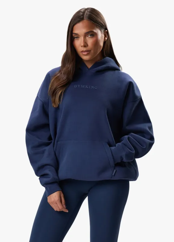 Gym King Luxe Hood - Rich Blue sold by The Gym King