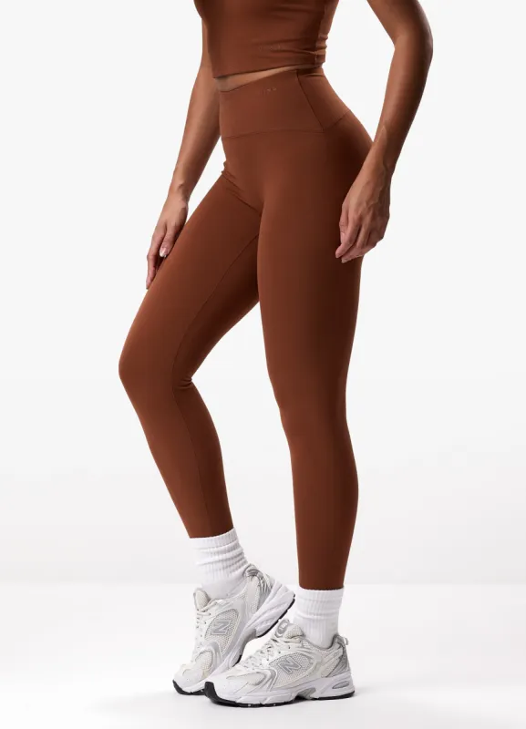 Gym King Peach Luxe Legging - Spiced Pumpkin Luxe sold by The Gym King