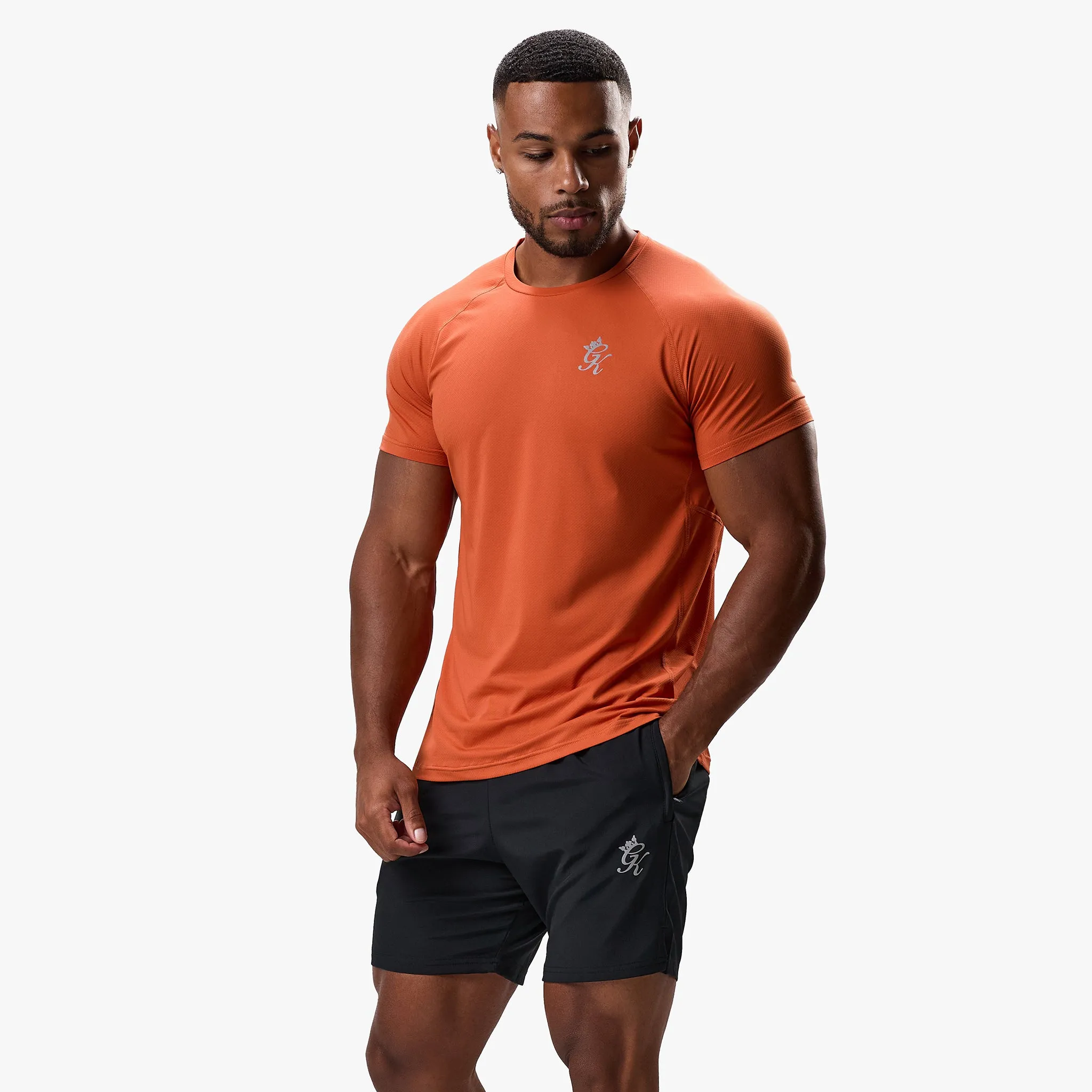 Gym King Energy Tee - Rust sold by The Gym King product image thumbnail 2