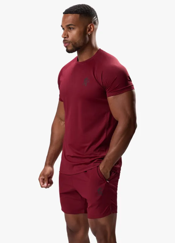 Gym King Energy Tee - Bordeaux sold by The Gym King