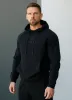 Gym King Pro Logo Fleece Hood Tracksuit - Black/Black sold by The Gym King