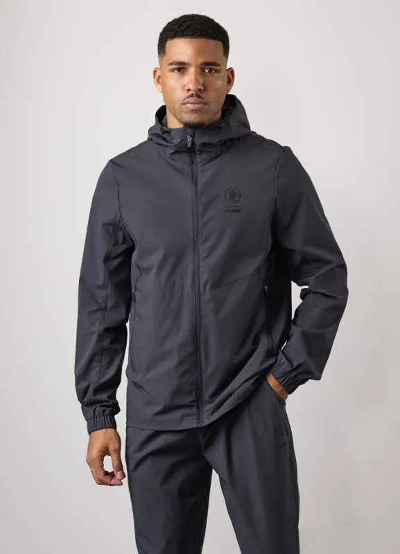 Gym King Aventus Woven Tracksuit Top - Dark Pewter sold by The Gym King
