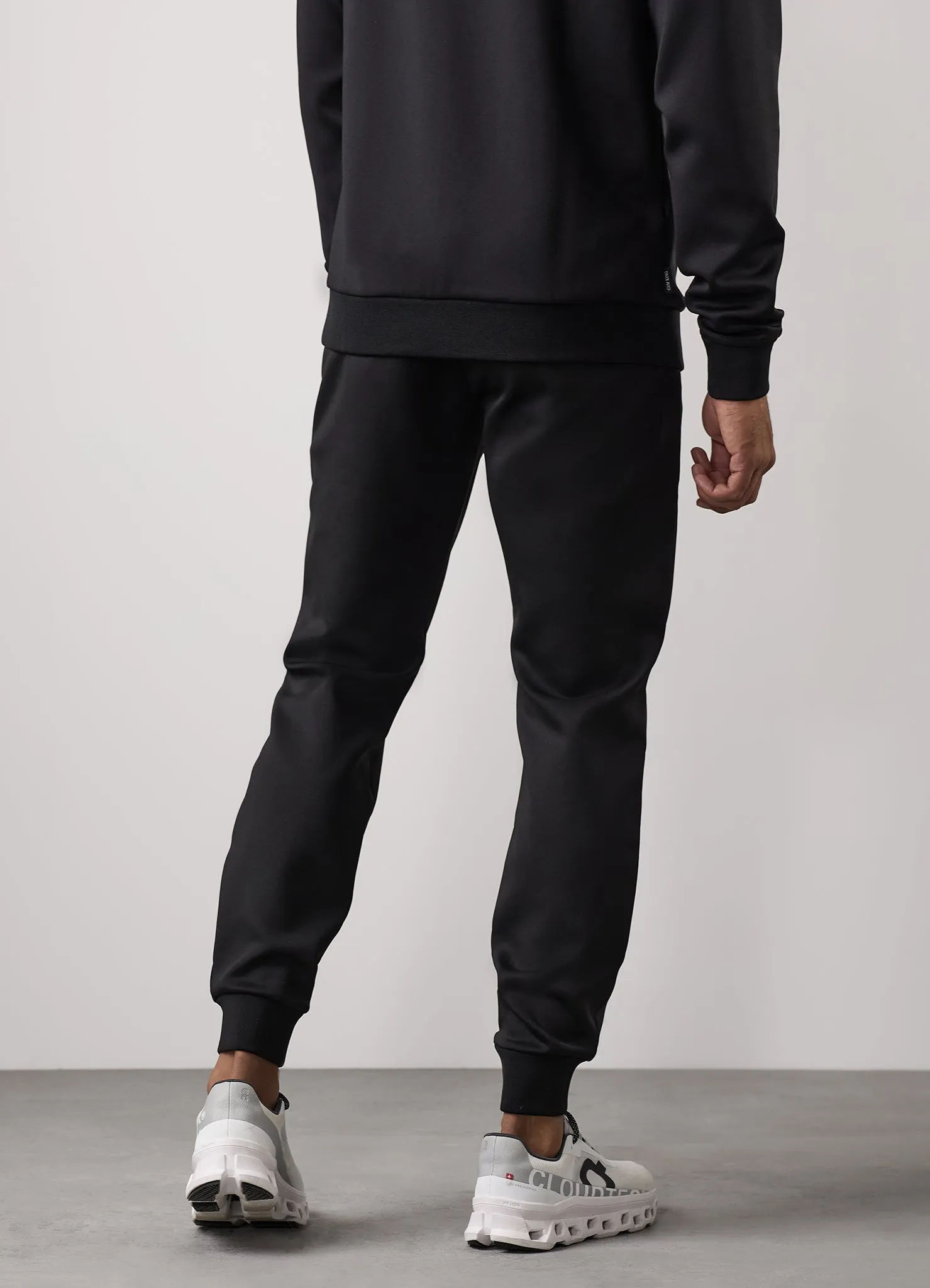 Gym King Poly Tracksuit Bottom - Black/Gold sold by The Gym King product image thumbnail 3