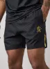 Gym King Debossed Short - Black/Gold sold by The Gym King