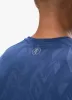 Gym King Debossed Peak Tee - Deep Cobalt sold by The Gym King