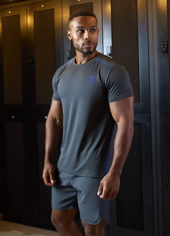 Gym King Flex Tee - Oyster Grey sold by The Gym King
