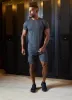 Gym King Flex Short - Oyster Grey sold by The Gym King