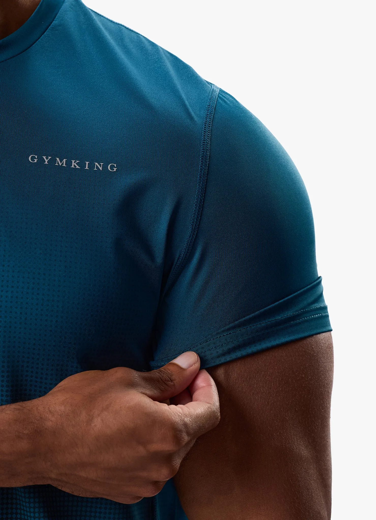 Gym King Elite Tee - Teal sold by The Gym King product image thumbnail 4