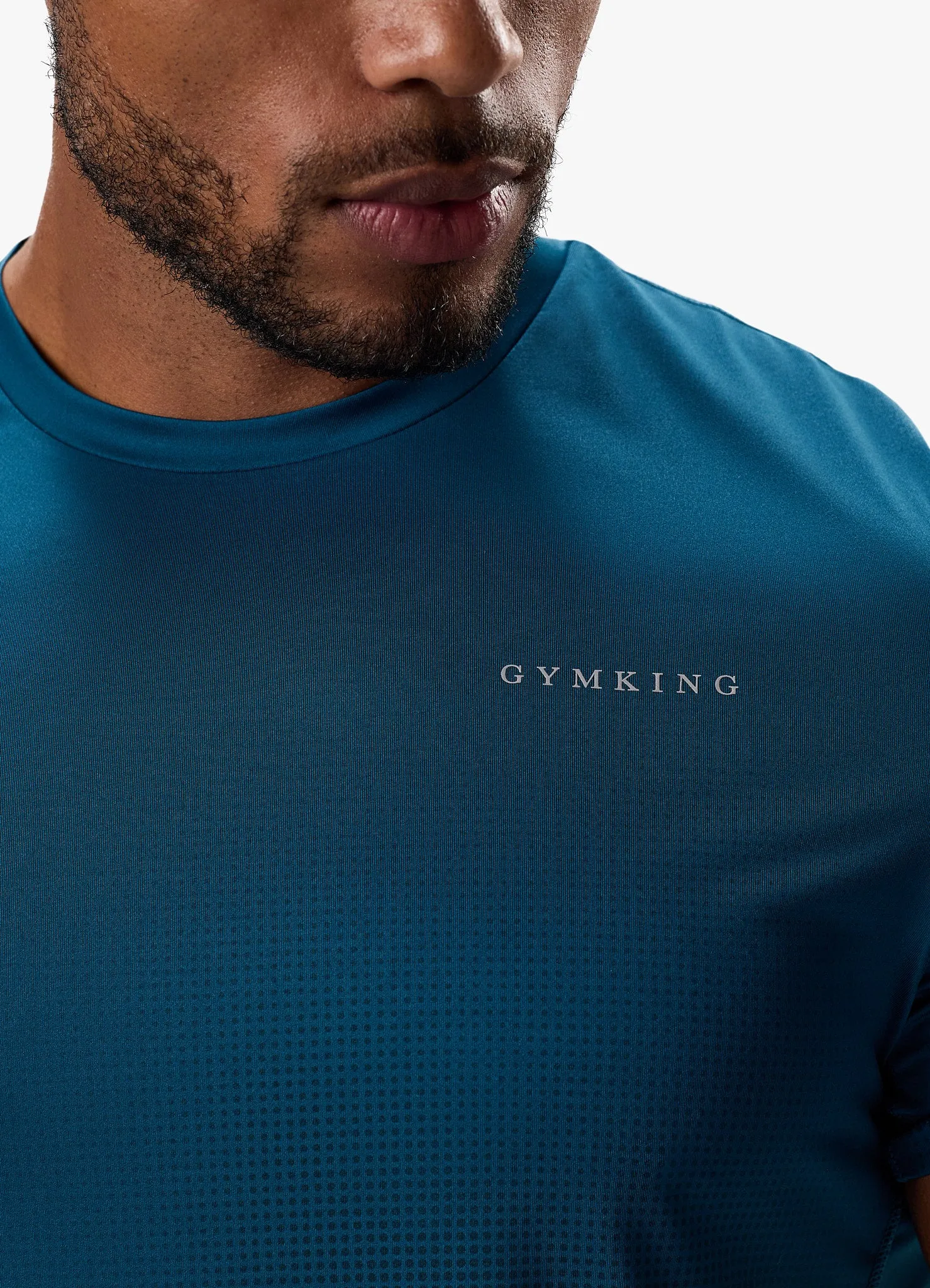 Gym King Elite Tee - Teal sold by The Gym King product image thumbnail 3