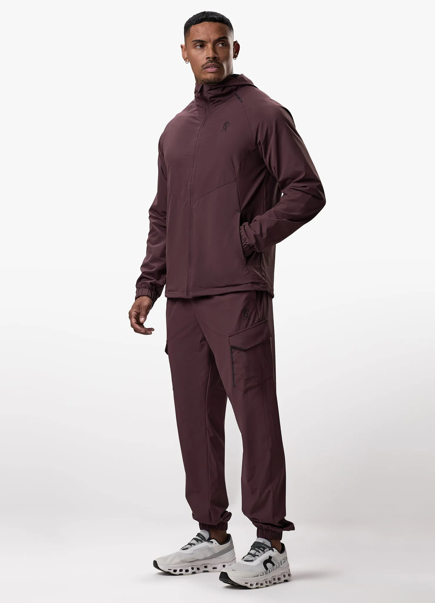 Gym King Elite Ripstop Tracksuit - Deep Plum sold by The Gym King