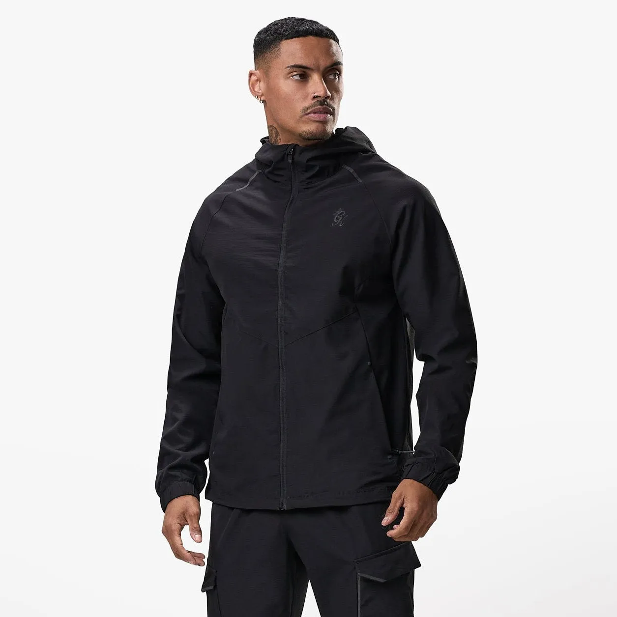 Gym King Elite Ripstop Tracksuit Top - Black sold by The Gym King product image thumbnail 2