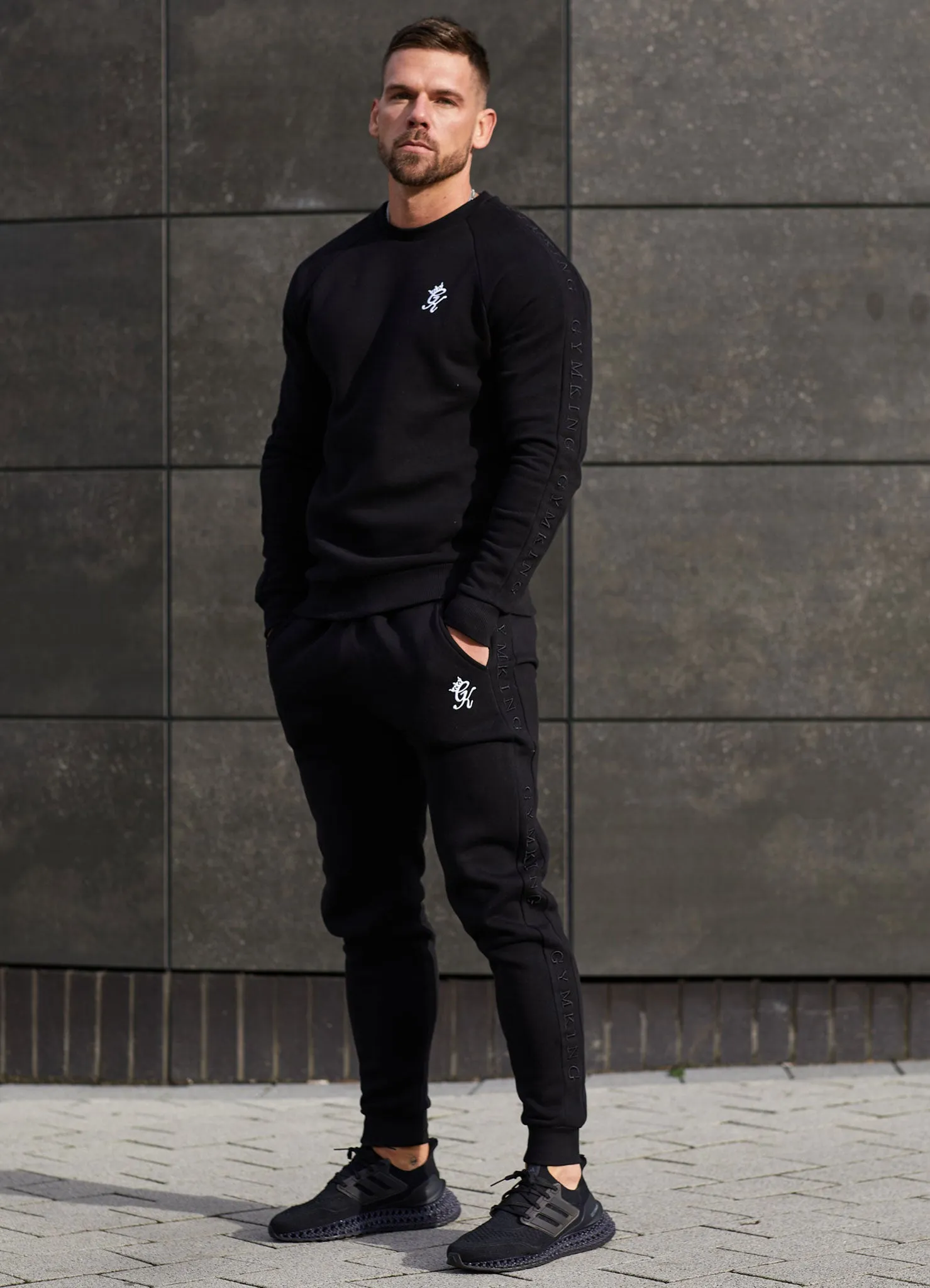 Gym King Elevate Tracksuit - Black sold by The Gym King