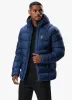 Gym King Limit Puffer Jacket - Navy sold by The Gym King