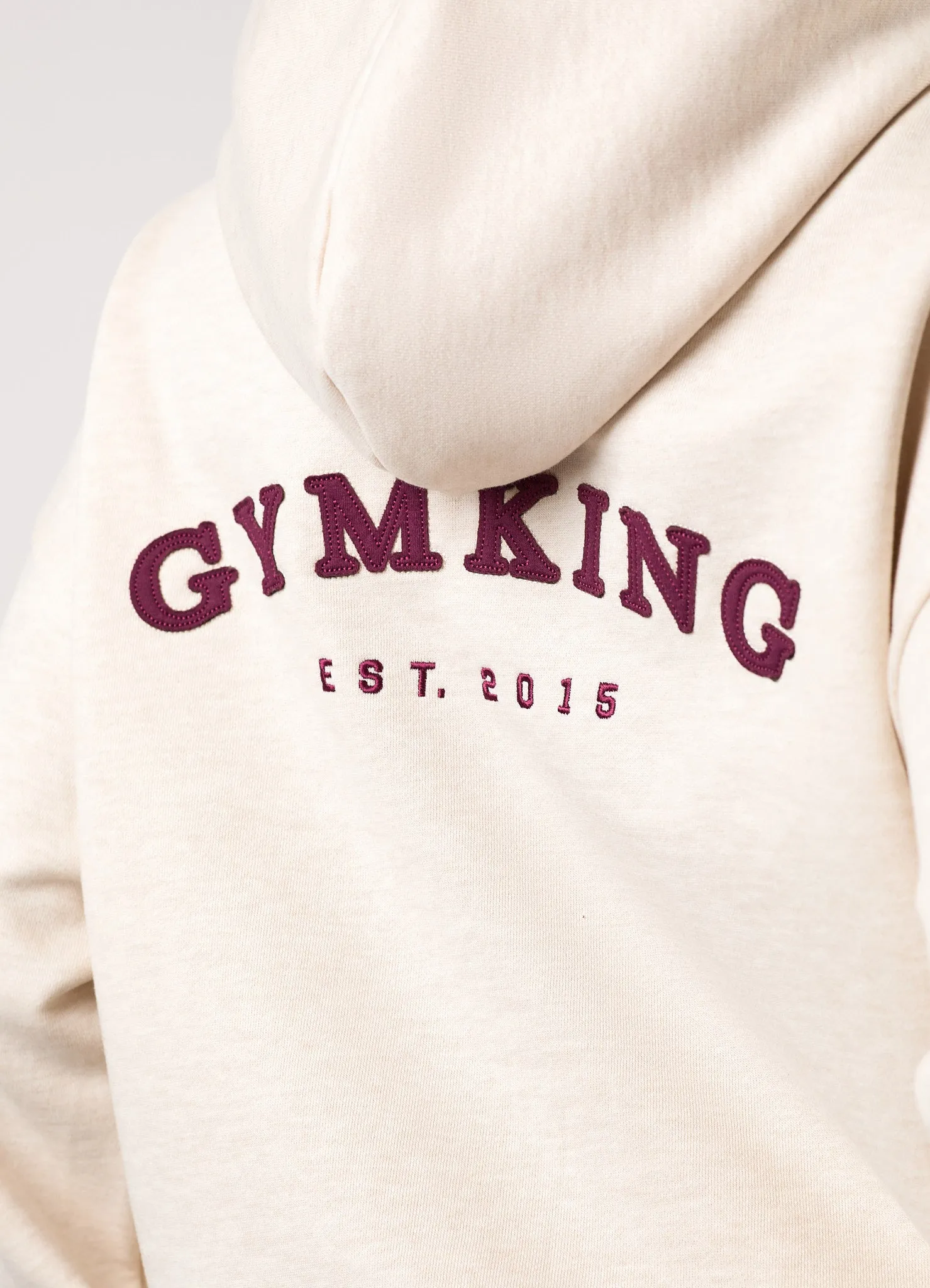 Gym King Compose Oversized Hood - Butterscotch Marl sold by The Gym King product image thumbnail 4