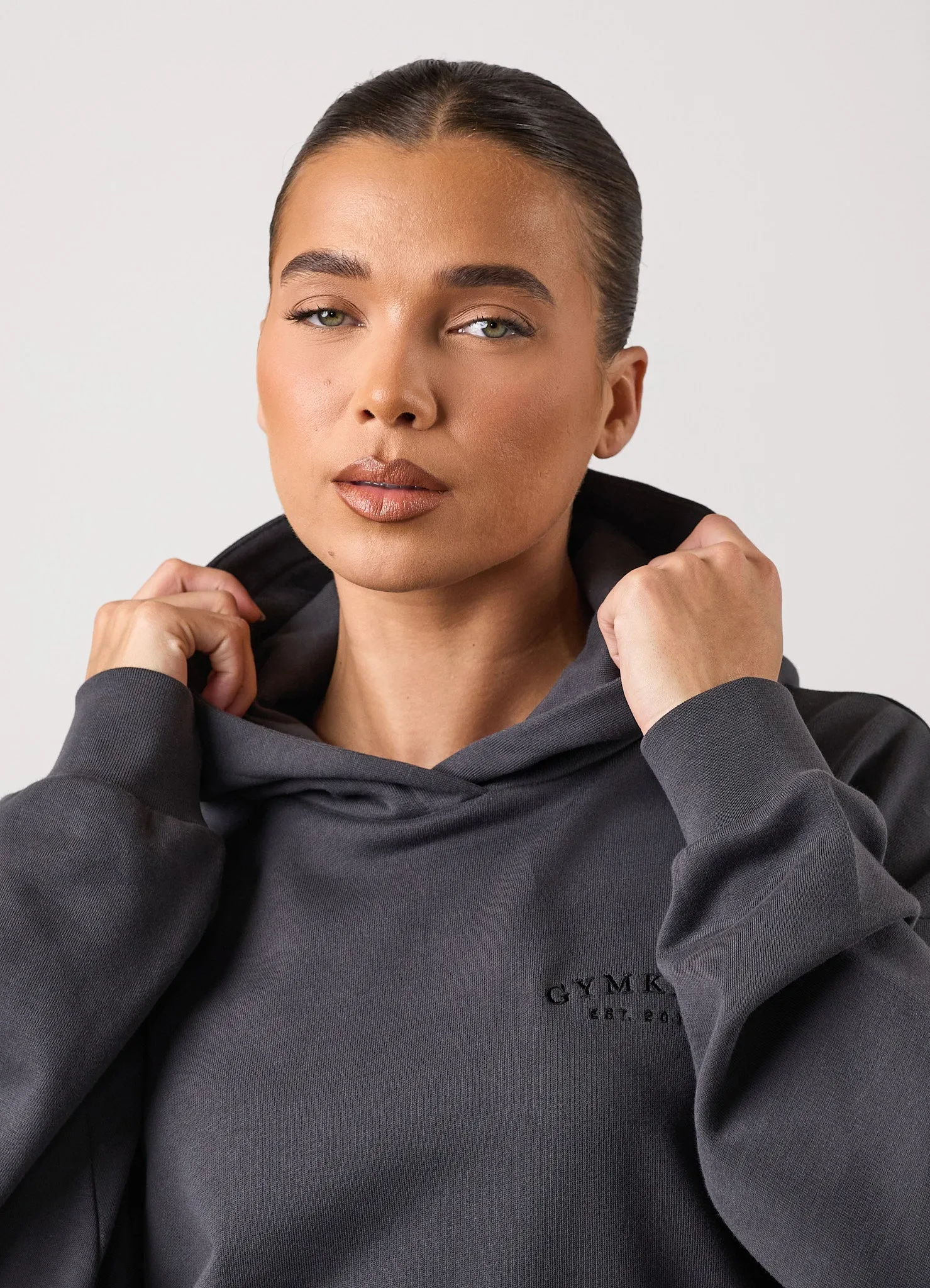 Gym King Compose Oversized Hood - Dark Pewter sold by The Gym King product image thumbnail 4