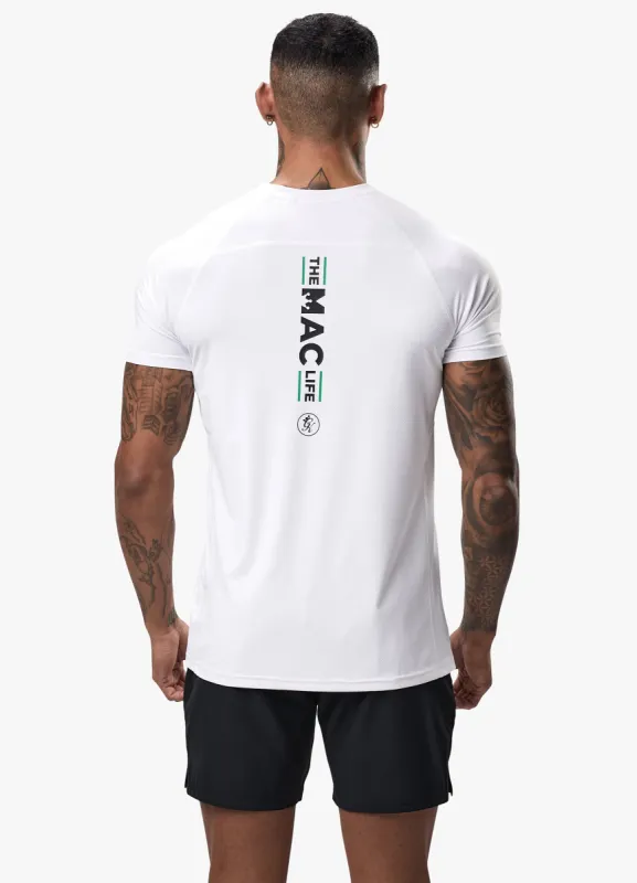 Gym King TML Pro Training Tee - White sold by The Gym King