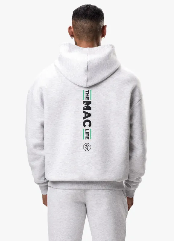 Gym King TML Fleece Hoodie - Snow Marl sold by The Gym King