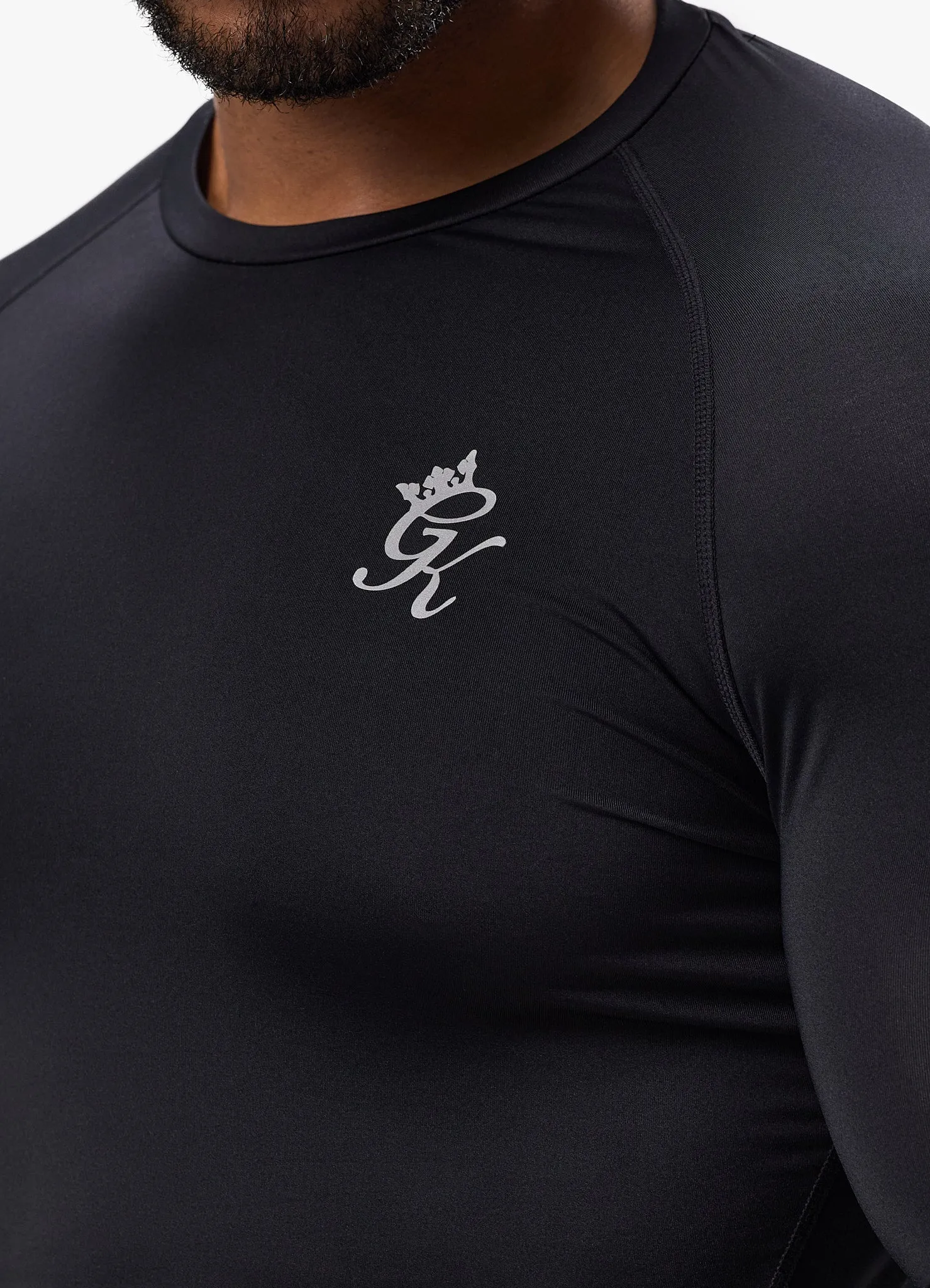 Gym King Energy Long Sleeve Base Layer - Black sold by The Gym King product image thumbnail 4