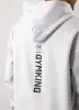 Gym King Aventus Fleece Hood - Snow Marl sold by The Gym King