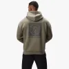 Gym King Belief Fleece Hood - Khaki sold by The Gym King