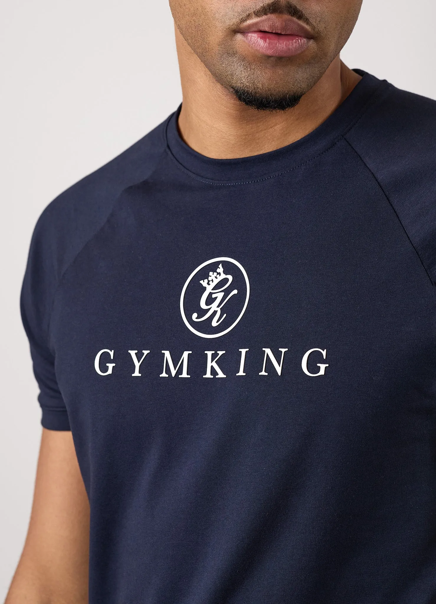 Gym King Pro Jersey Tee - Navy sold by The Gym King product image thumbnail 5