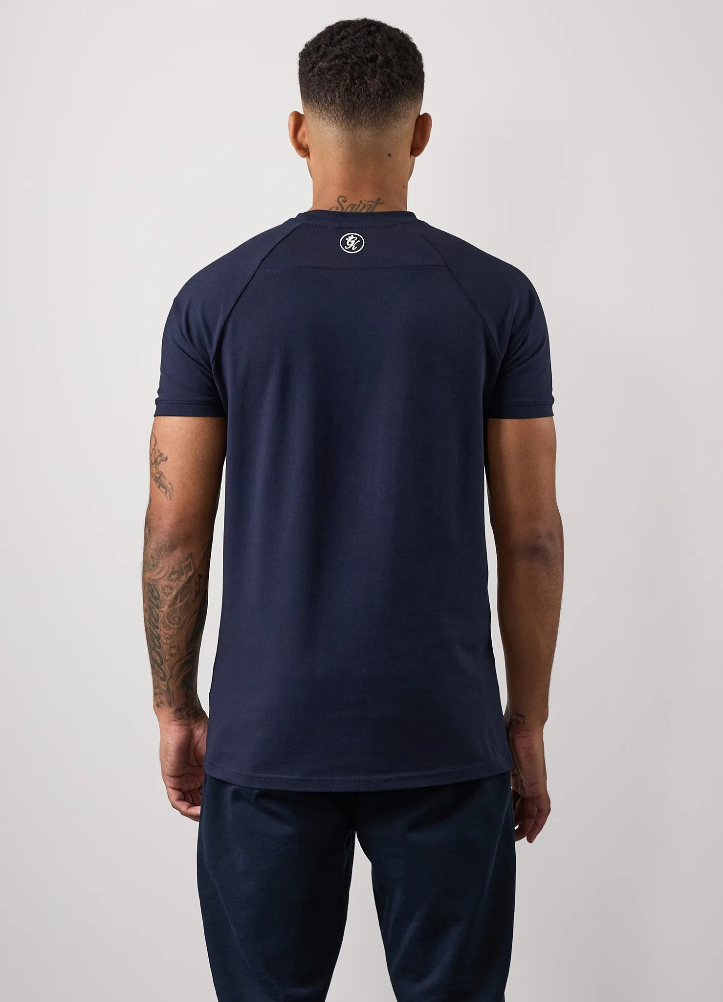 Gym King Pro Jersey Tee - Navy sold by The Gym King product image thumbnail 3